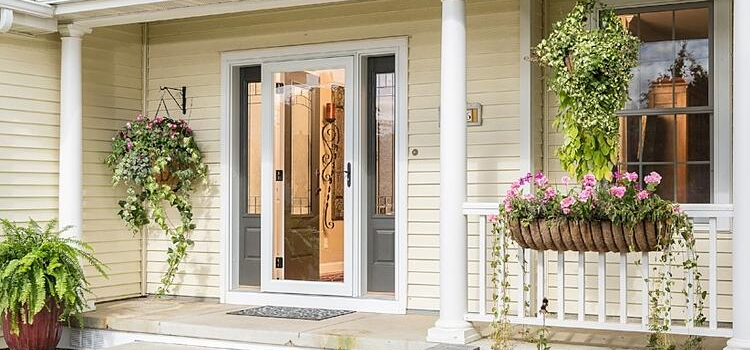 screen door installation in Bellview
