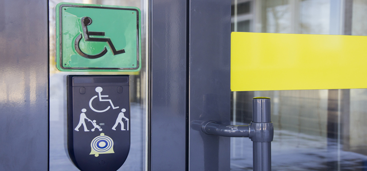 automatic handicap door opener in Bellview