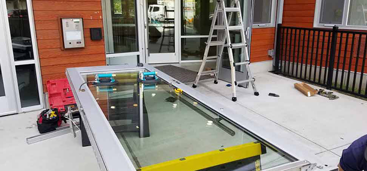 storefront door glass replacement Bellview